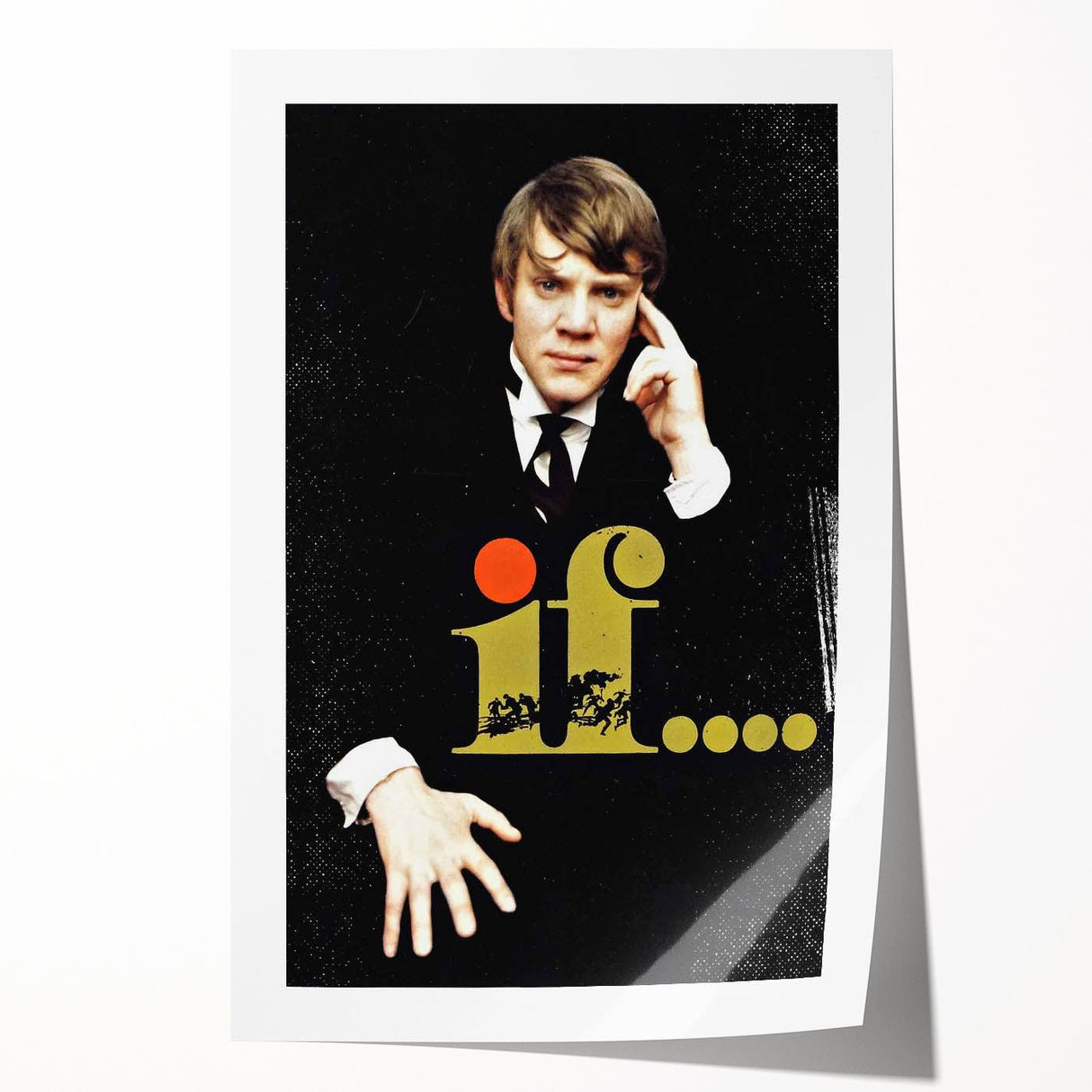 Classic 60s Movie Print - If.... 1960s Vintage Film Poster
