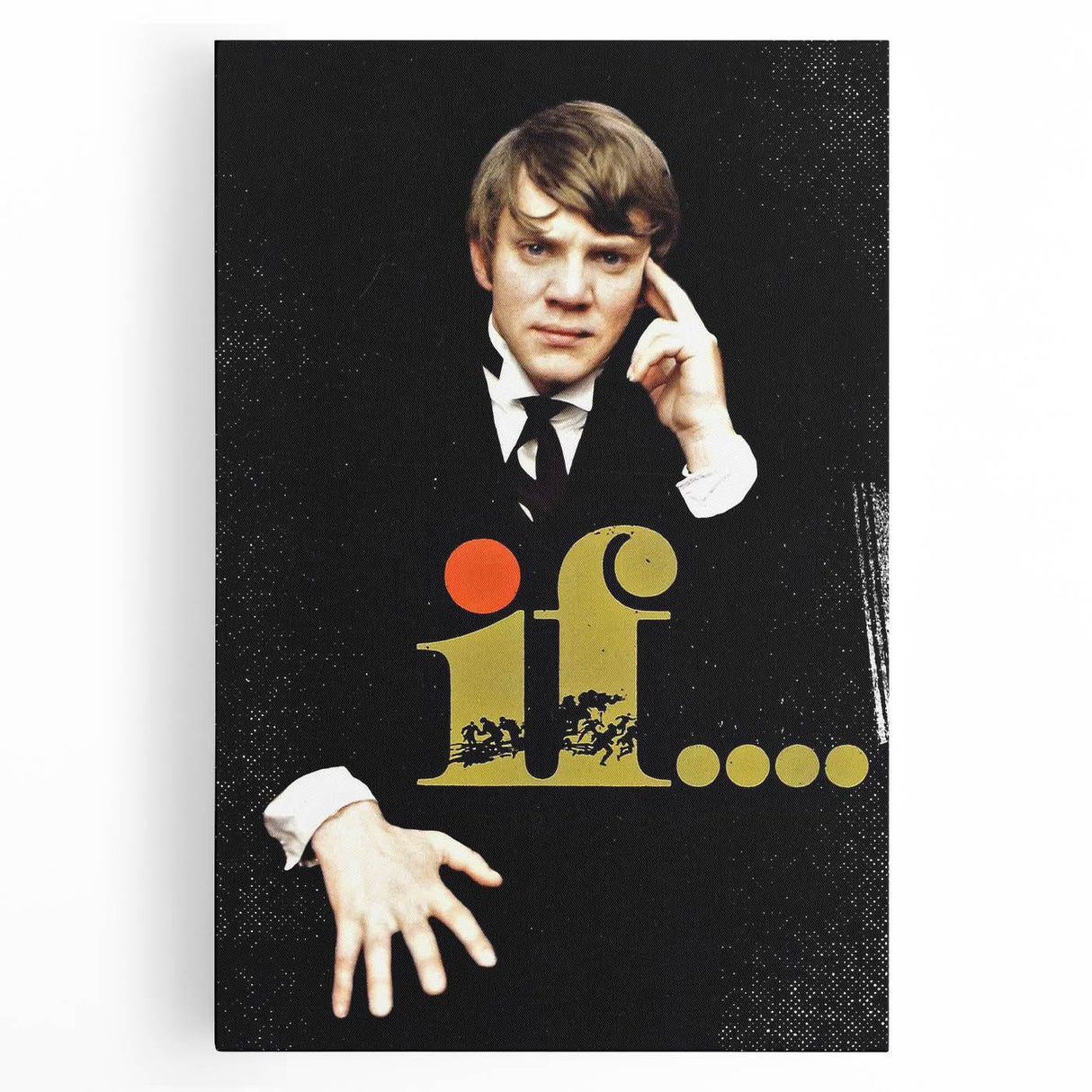 Classic 60s Movie Print - If.... 1960s Vintage Film Poster