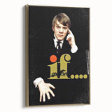 Classic 60s Movie Print - If.... 1960s Vintage Film Poster