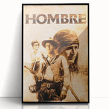 1960s Movie Posters - Hombre | Classic 60s Western Movie Prints