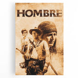 1960s Movie Posters - Hombre | Classic 60s Western Movie Prints
