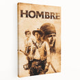 1960s Movie Posters - Hombre | Classic 60s Western Movie Prints