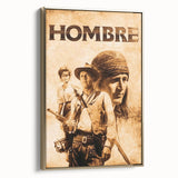 1960s Movie Posters - Hombre | Classic 60s Western Movie Prints