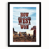 1960s Movie Posters - How the West Was Won | Classic 60s Movie Prints