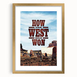 1960s Movie Posters - How the West Was Won | Classic 60s Movie Prints