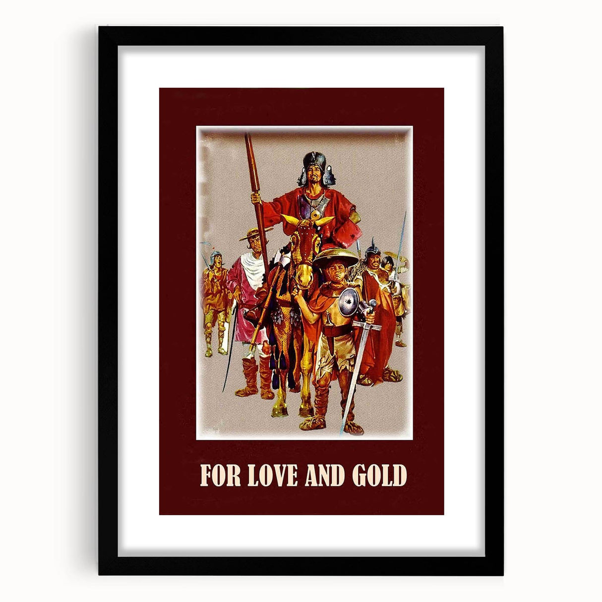 1960s Movie Posters - For Love and Gold | Vintage Film Posters 1960s