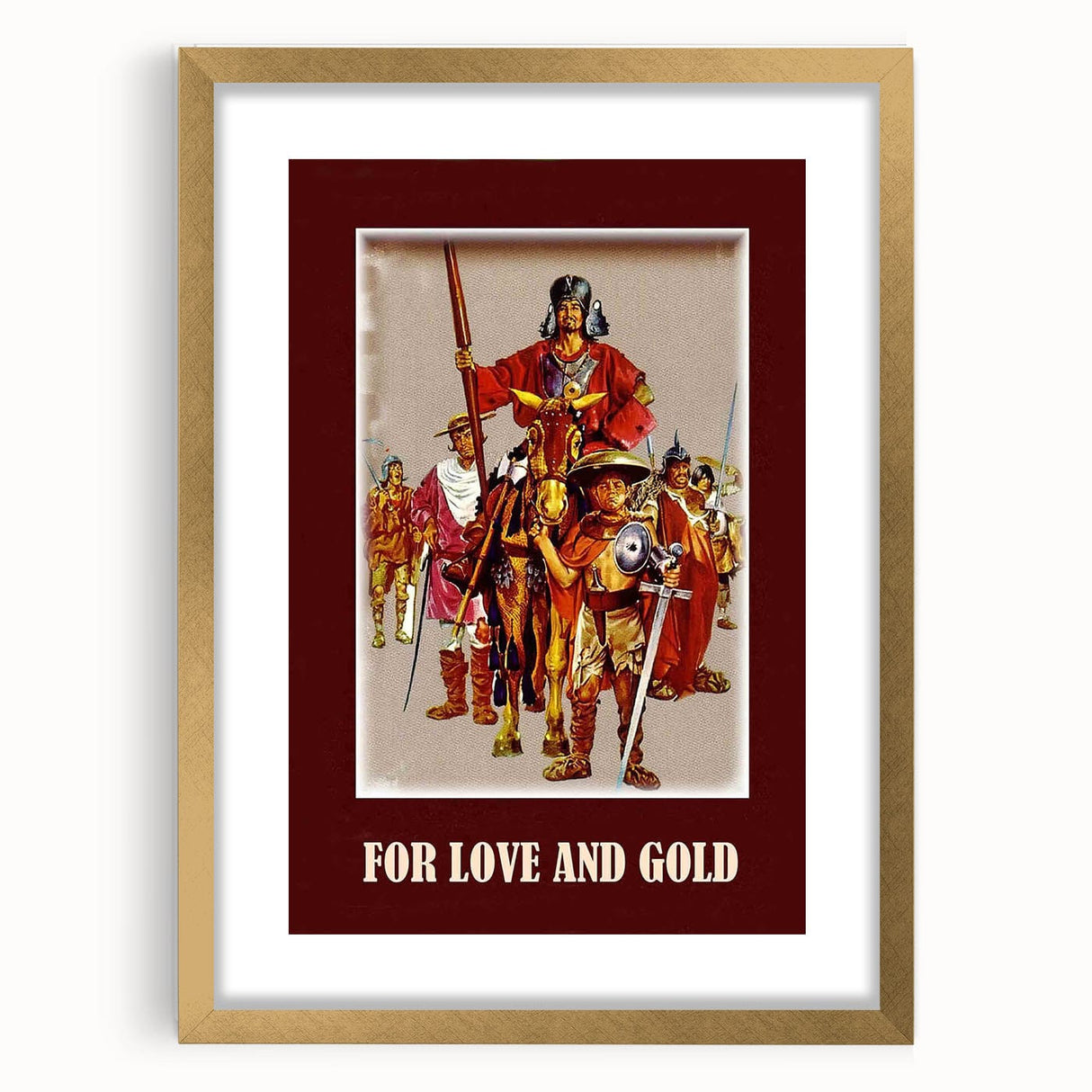 1960s Movie Posters - For Love and Gold | Vintage Film Posters 1960s