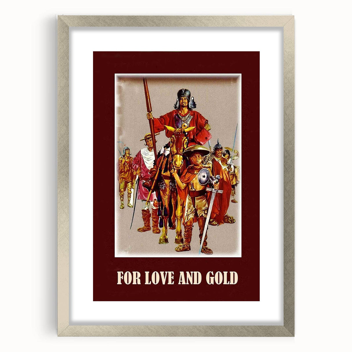 1960s Movie Posters - For Love and Gold | Vintage Film Posters 1960s