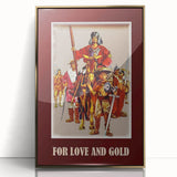 1960s Movie Posters - For Love and Gold | Vintage Film Posters 1960s