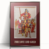1960s Movie Posters - For Love and Gold | Vintage Film Posters 1960s