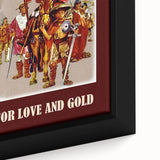 1960s Movie Posters - For Love and Gold | Vintage Film Posters 1960s