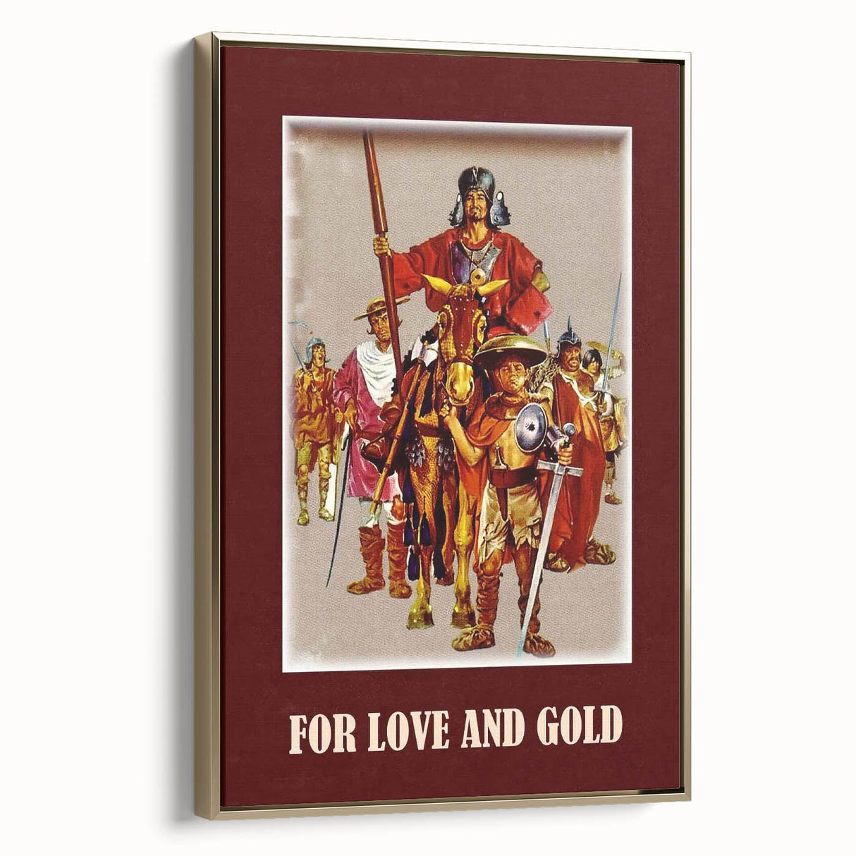 1960s Movie Posters - For Love and Gold | Vintage Film Posters 1960s