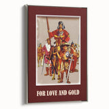 1960s Movie Posters - For Love and Gold | Vintage Film Posters 1960s