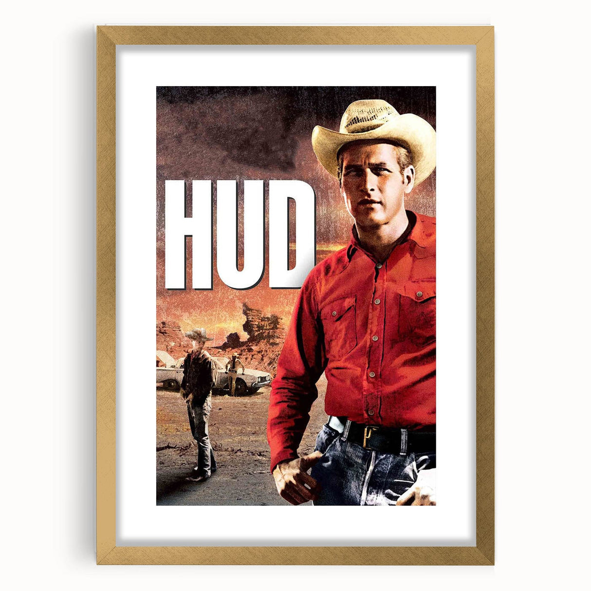 1960s Movie Posters - Hud | Classic 60s Western Film Art