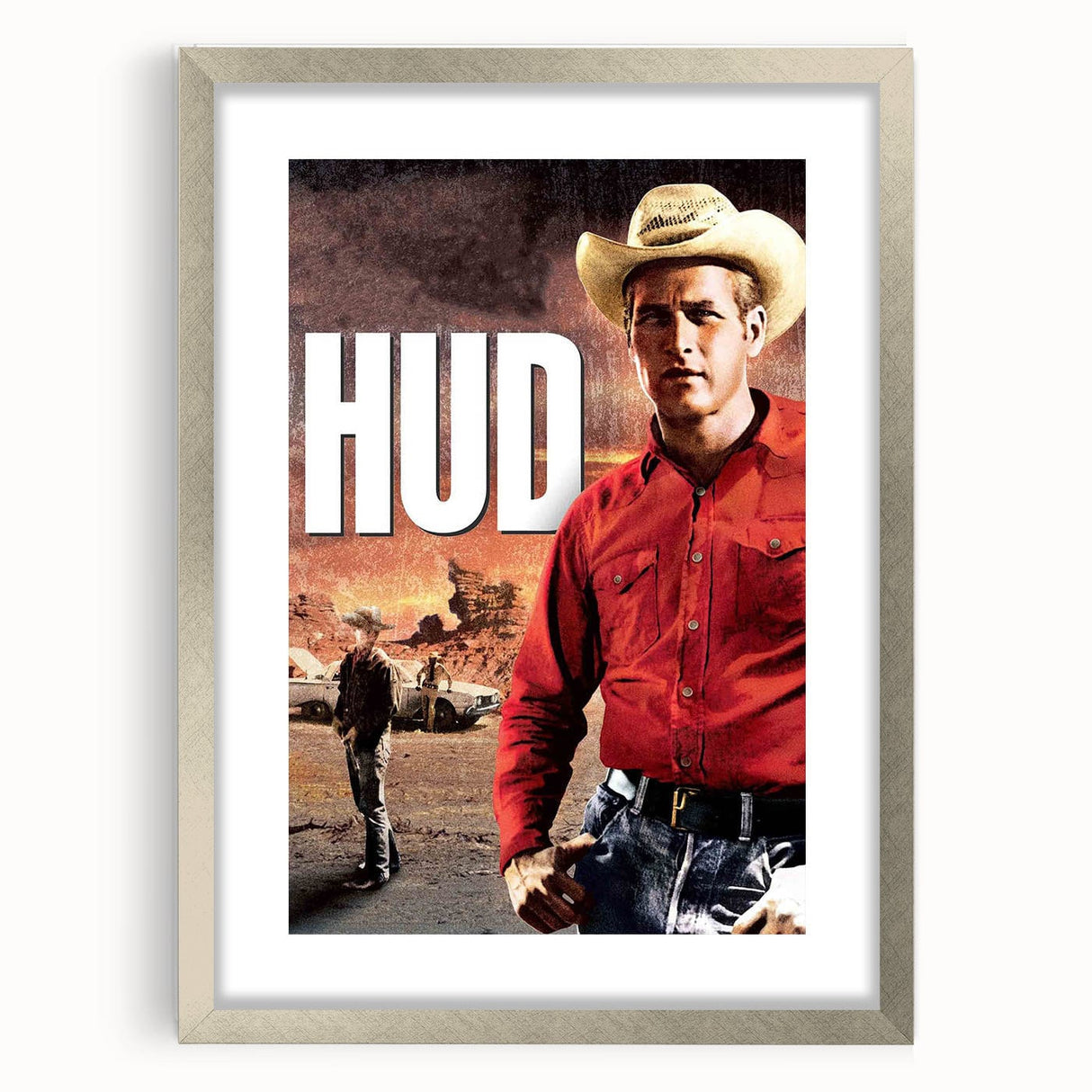1960s Movie Posters - Hud | Classic 60s Western Film Art