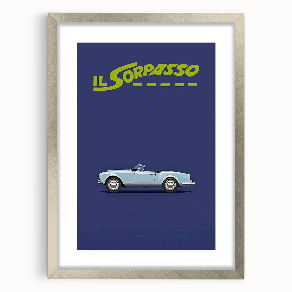 1960s Movie Posters - Il Sorpasso | Classic 60s Movie Prints