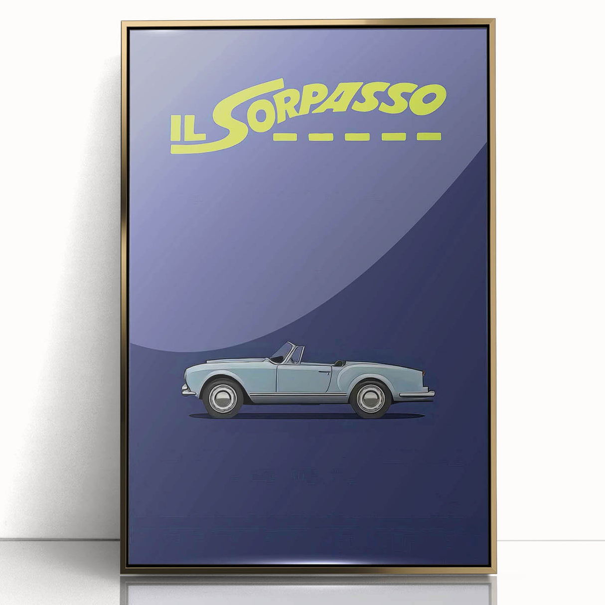 1960s Movie Posters - Il Sorpasso | Classic 60s Movie Prints