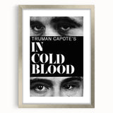 1960s Movie Posters – In Cold Blood Vintage Film Poster Wall Art
