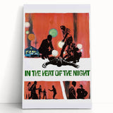 1960s Movie Posters – In the Heat of the Night Vintage Film Art