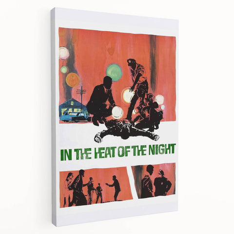 1960s Movie Posters – In the Heat of the Night Vintage Film Art