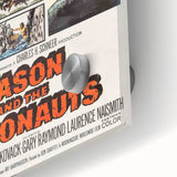 Retro Cinema Art 1960s - Jason and the Argonauts Movie Poster