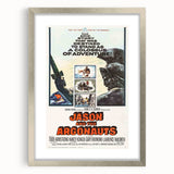 Retro Cinema Art 1960s - Jason and the Argonauts Movie Poster