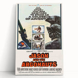 Retro Cinema Art 1960s - Jason and the Argonauts Movie Poster
