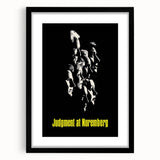 Vintage Film Posters 1960s - Judgment at Nuremberg Movie Art