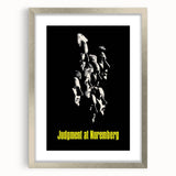 Vintage Film Posters 1960s - Judgment at Nuremberg Movie Art