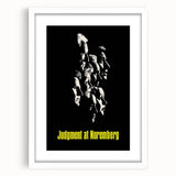 Vintage Film Posters 1960s - Judgment at Nuremberg Movie Art