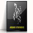 Vintage Film Posters 1960s - Judgment at Nuremberg Movie Art