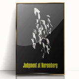 Vintage Film Posters 1960s - Judgment at Nuremberg Movie Art