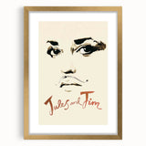 Classic 60s Movie Prints - Jules and Jim 1960s Vintage Poster Art