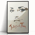 Classic 60s Movie Prints - Jules and Jim 1960s Vintage Poster Art