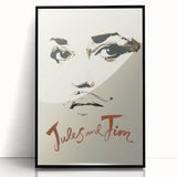 Classic 60s Movie Prints - Jules and Jim 1960s Vintage Poster Art