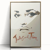 Classic 60s Movie Prints - Jules and Jim 1960s Vintage Poster Art