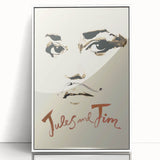 Classic 60s Movie Prints - Jules and Jim 1960s Vintage Poster Art