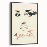 Classic 60s Movie Prints - Jules and Jim 1960s Vintage Poster Art