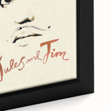 Classic 60s Movie Prints - Jules and Jim 1960s Vintage Poster Art