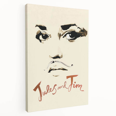 Classic 60s Movie Prints - Jules and Jim 1960s Vintage Poster Art