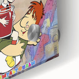 Retro Cinema Art 1960s - Vintage Movie Poster of Karlsson-on-the-Roof