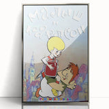 Retro Cinema Art 1960s - Vintage Movie Poster of Karlsson-on-the-Roof