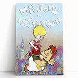 Retro Cinema Art 1960s - Vintage Movie Poster of Karlsson-on-the-Roof