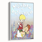 Retro Cinema Art 1960s - Vintage Movie Poster of Karlsson-on-the-Roof