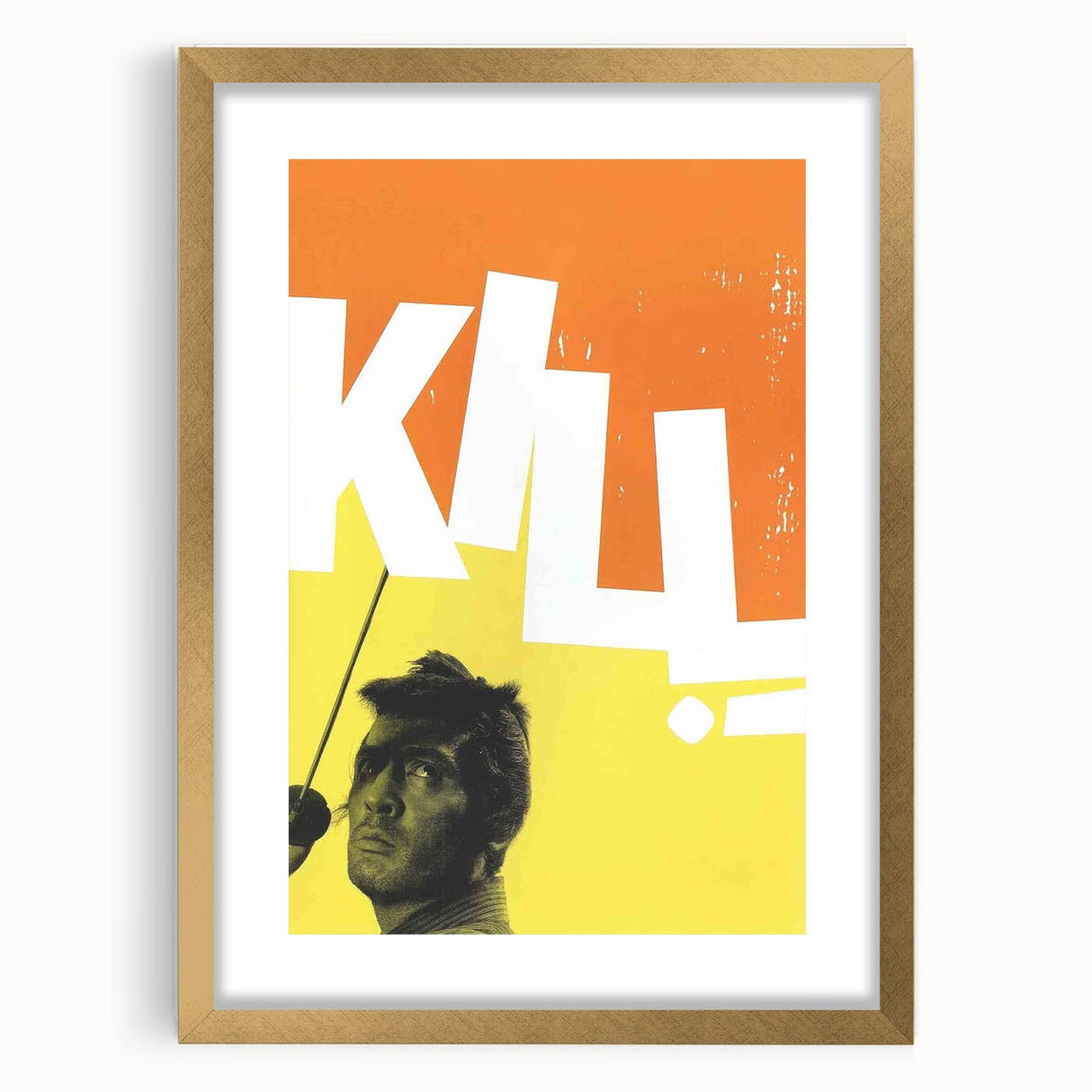 Classic 60s Movie Prints - Vintage Samurai Film Poster Art