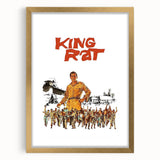Vintage Film Posters 1960s - King Rat Classic War Movie Poster