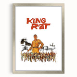Vintage Film Posters 1960s - King Rat Classic War Movie Poster