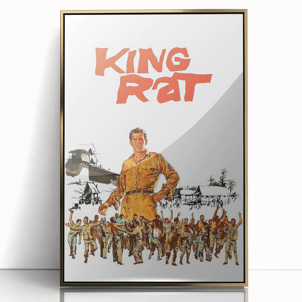 Vintage Film Posters 1960s - King Rat Classic War Movie Poster