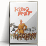 Vintage Film Posters 1960s - King Rat Classic War Movie Poster