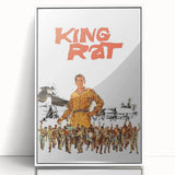 Vintage Film Posters 1960s - King Rat Classic War Movie Poster